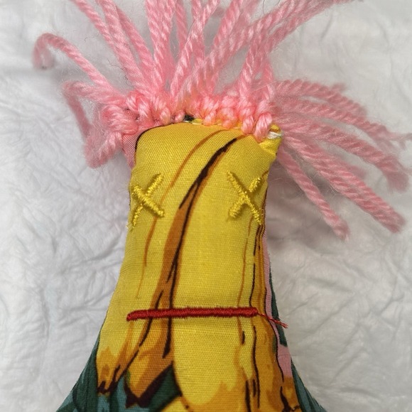 Dammit Doll LLC Other - New Dammit Doll Banana Pink Hair Voodoo Stress‎ Relief Savanna Banana Baseball